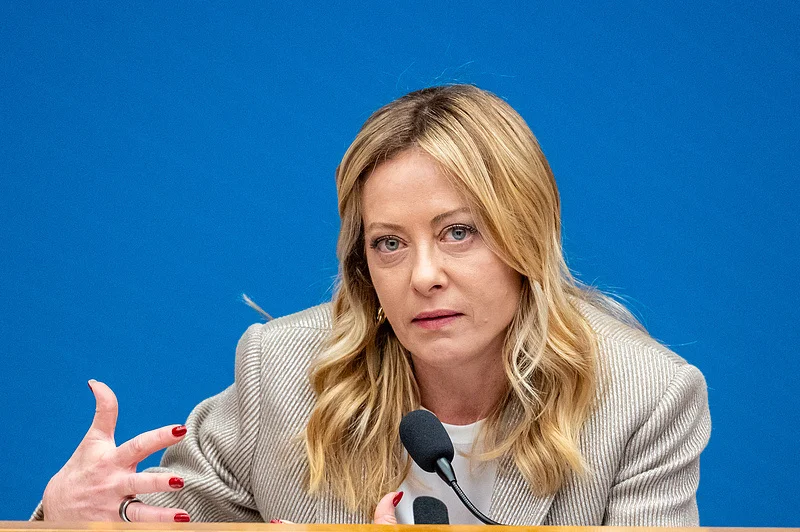 △意大利总理梅洛尼