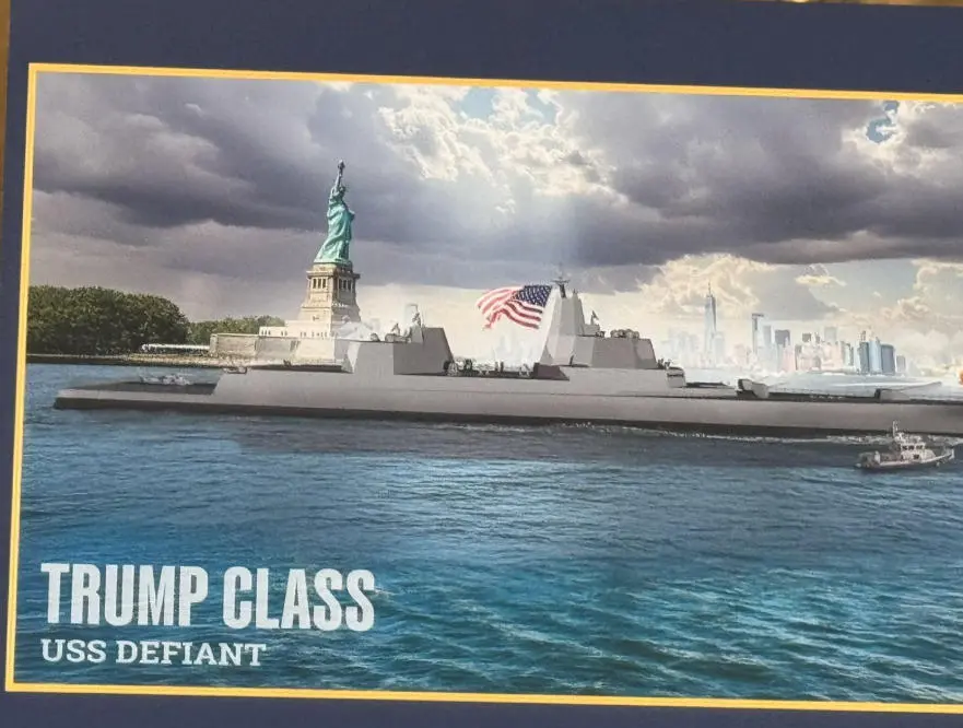 特朗普揭幕“黄金舰队”计划 社交媒体