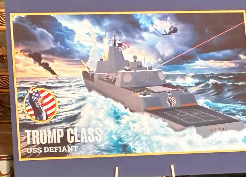 特朗普官宣“黄金舰队”计划：真不是冲着中国，两国关系可好了