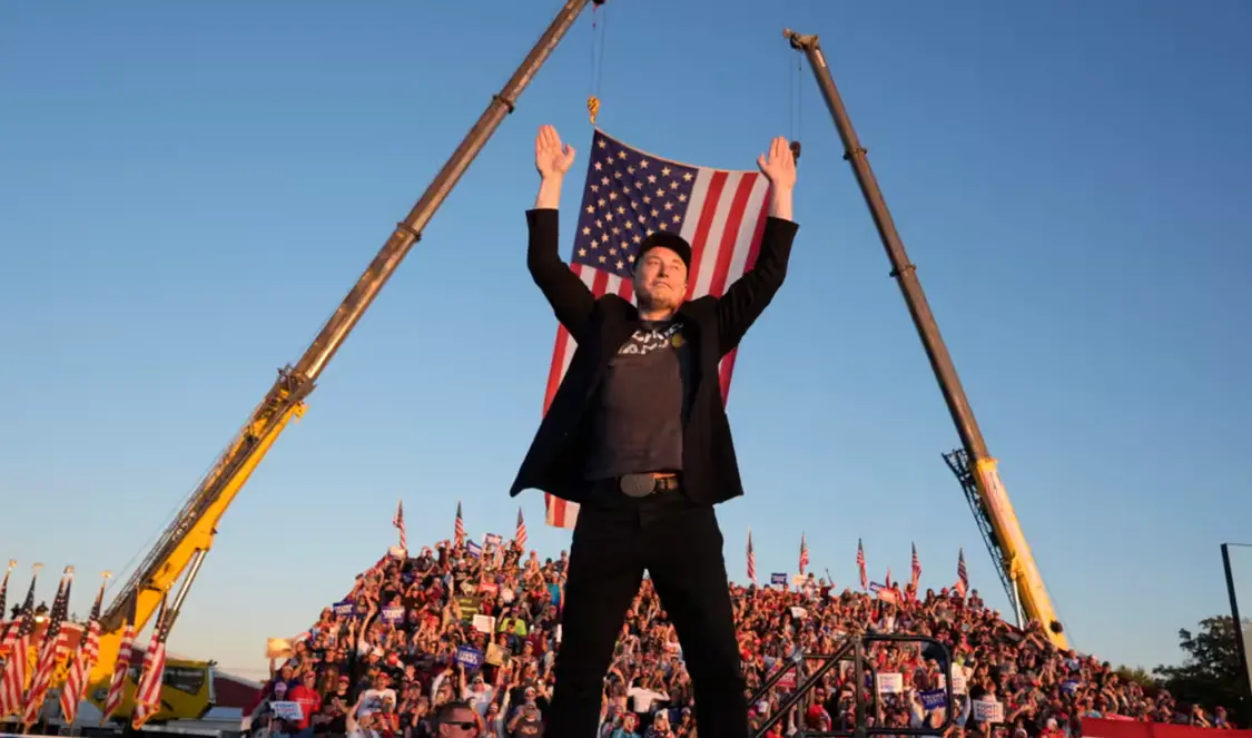 ▲马斯克支持特朗普