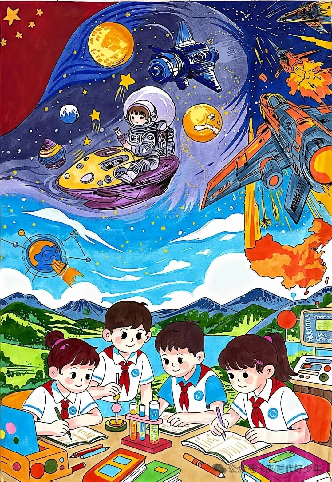 “新时代好少年•我们是未来生力军”主题教育活动优秀作品名单公布