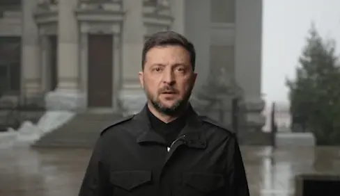 △乌克兰总统泽连斯基