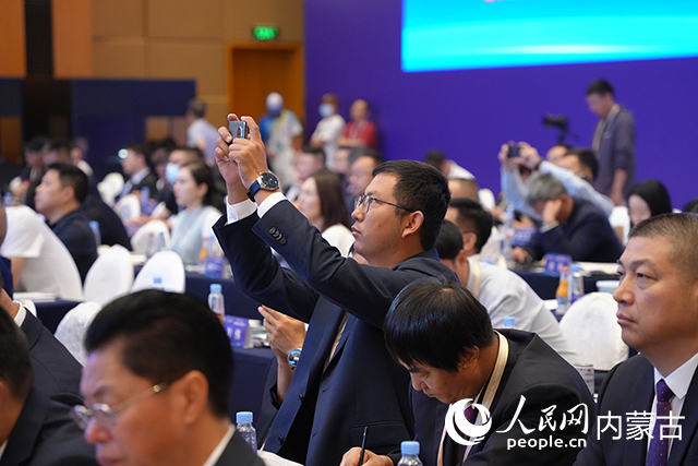 商洽会现场。人民网记者 赵梦月摄